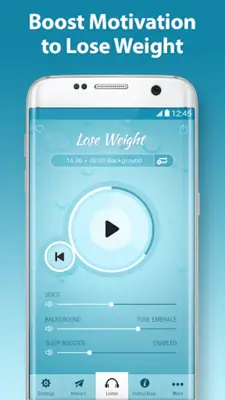 Weight Loss Hypnosis - Motivat android App screenshot 1